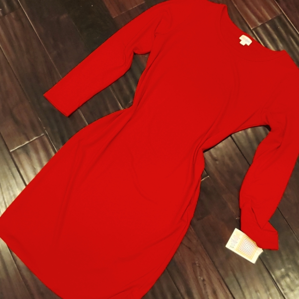 The Perfect LulaRoe Red Dress!
